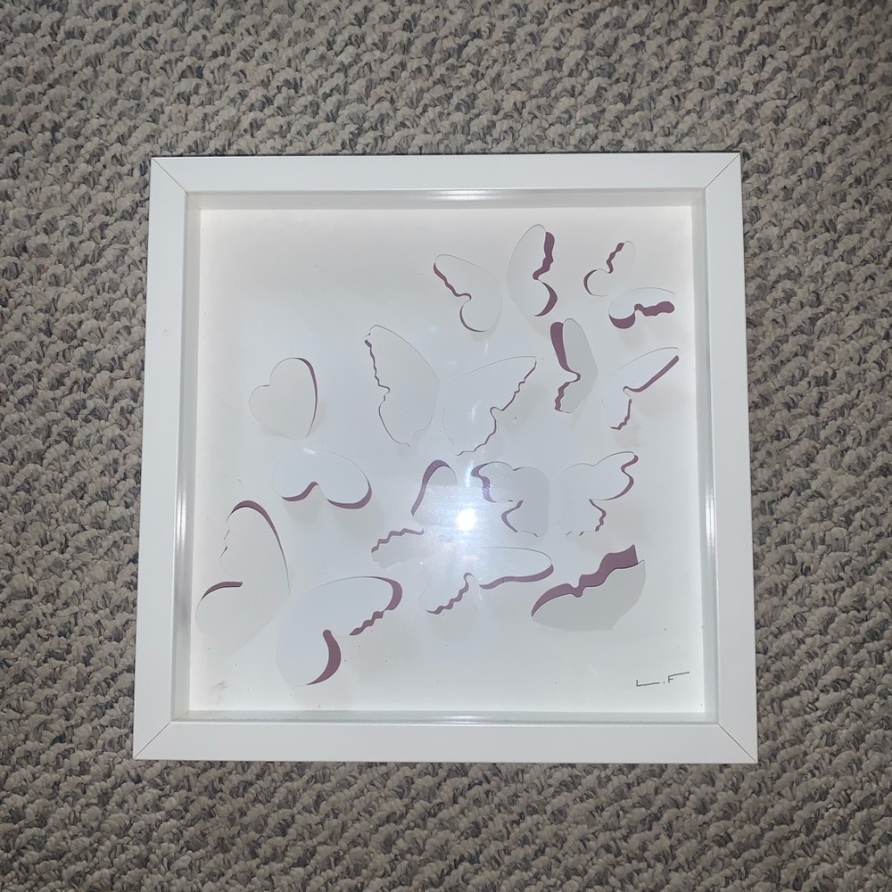 OLUNDA ikea butterfly wall decor